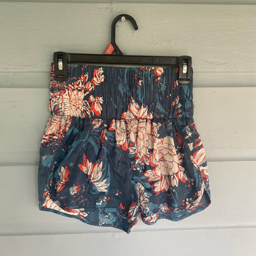 FP Movement Free People High Waisted Vintage Running Shorts Empire Jewel Small - Picture 2 of 7